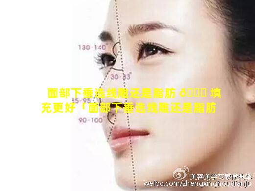 面部下垂选线雕还是脂肪 🐋 填充更好「面部下垂选线雕还是脂肪填充更好一点」